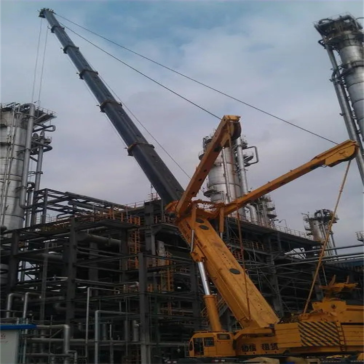 固镇县厂房钢结构吊装租赁多少吨吊车合适？